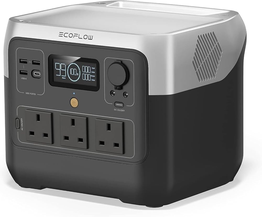 EF ECOFLOW Estación de energía portátil RIVER 2 Pro, batería LiFePO4 de 768 Wh